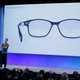 Facebook CEO Mark Zuckerberg talks about augmented reality glasses during the keynote address at the F8 Facebook Developer Conference Tuesday, April 12, 2016, in San Francisco.